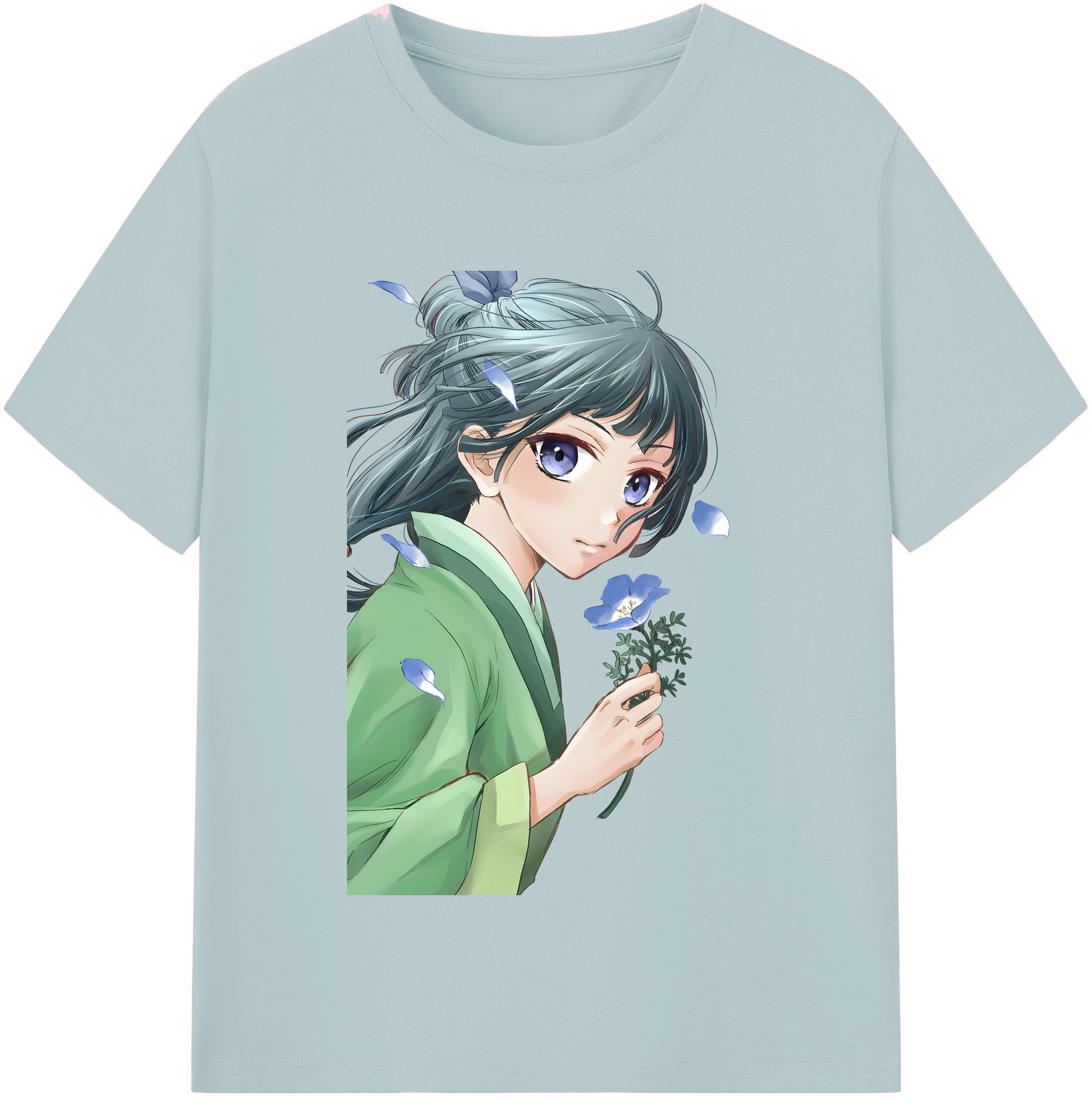 （画像用） 薬屋のひとりごと The Apothecary Diaries 綿100％半袖Tシャツ（フロントプリント）